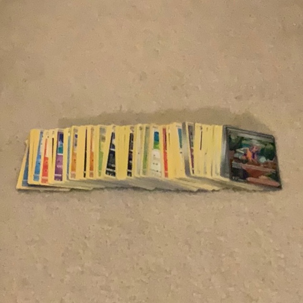 NOT FOR SALE 200 hundred Pokémon cards, unused fresh out of the package